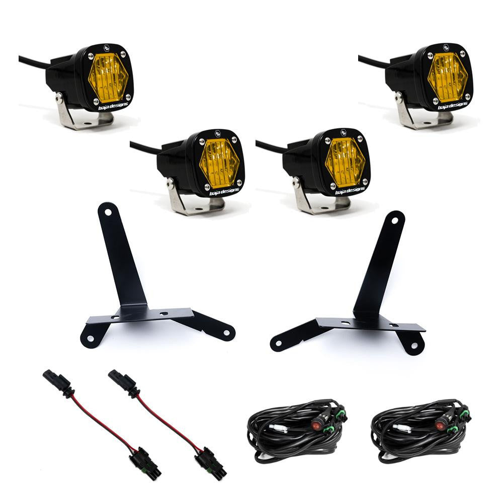 S1 Dual Fog Pocket LED Light Kit - 2024-2026 Chevrolet Silverado 2500/3500
