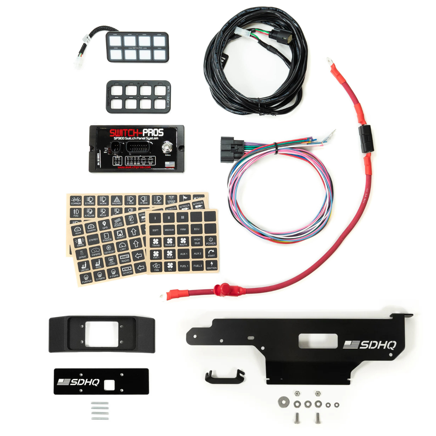 2017-2020 Ford F-150 Raptor SDHQ Built Complete Switch Pros Mounting Kit