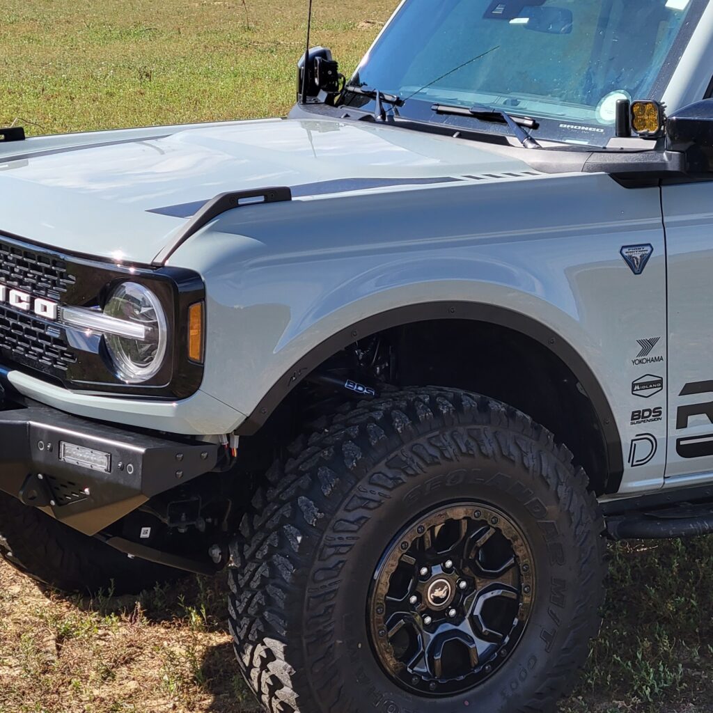 RCI Fender Flare Delete | 21-Present Bronco Front View