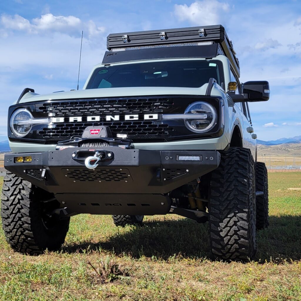 RCI Fender Flare Delete | 21-Present Bronco Front View