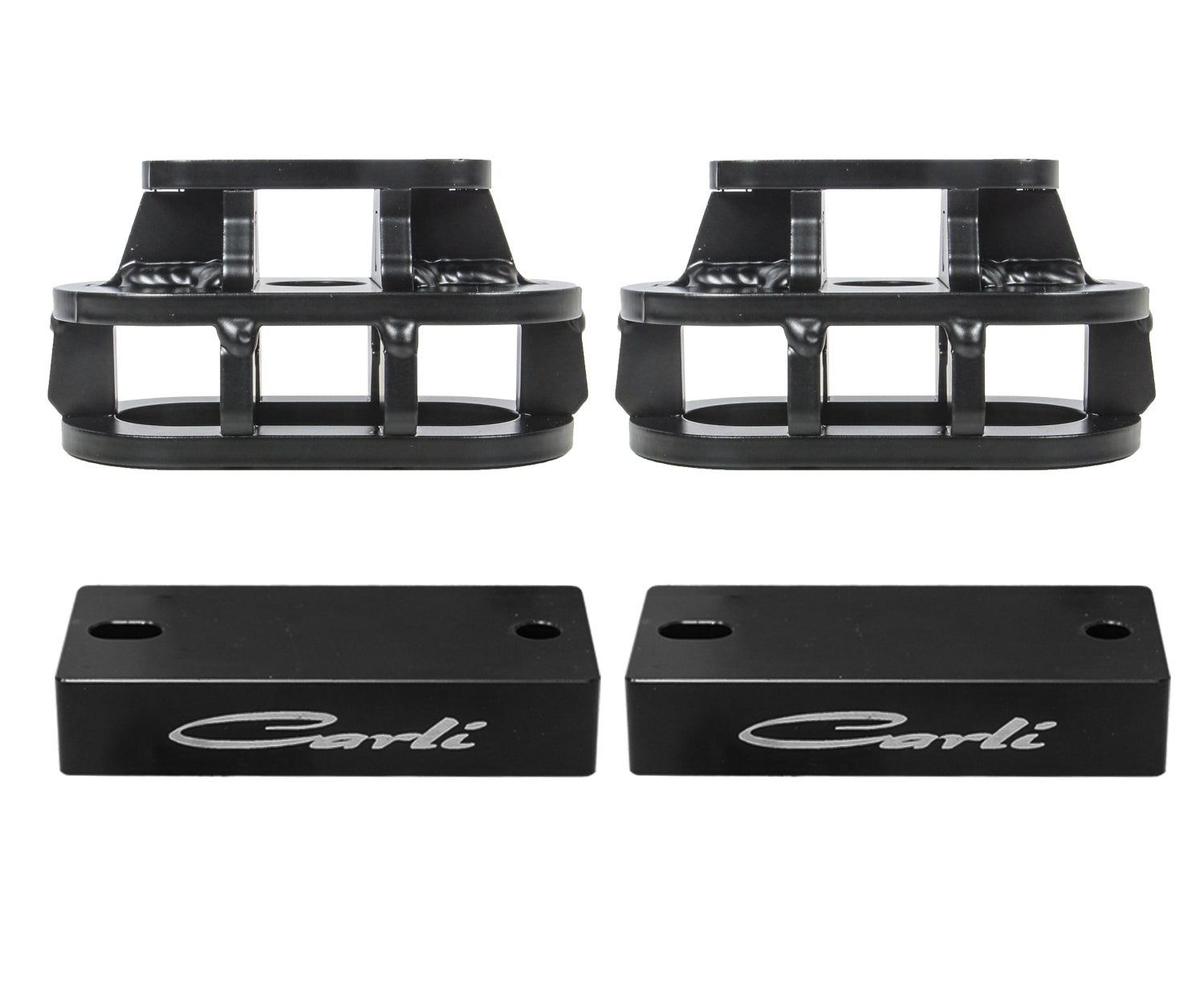 '19-24 Ram 2500 Hemi Carli Dominator System Front and Rear Bump Drop Display