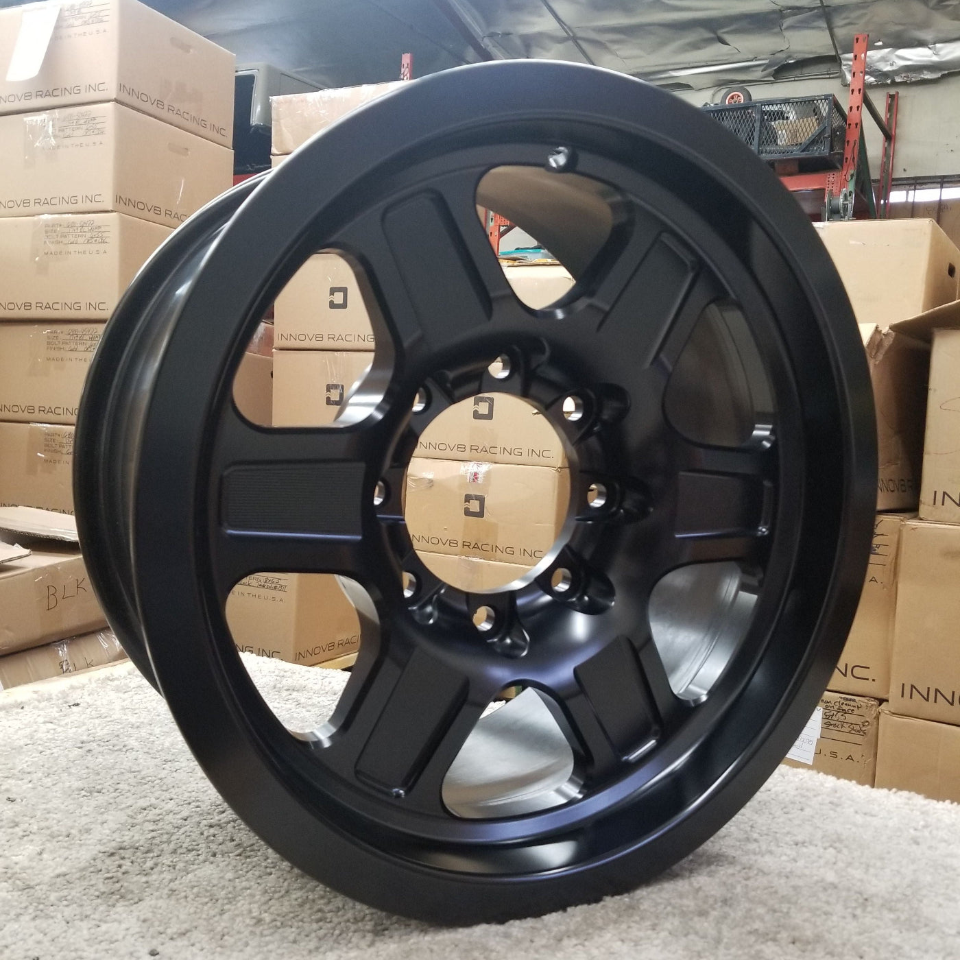 G400 Smooth Lip Wheel 20x9.0" 8 Lug Front View