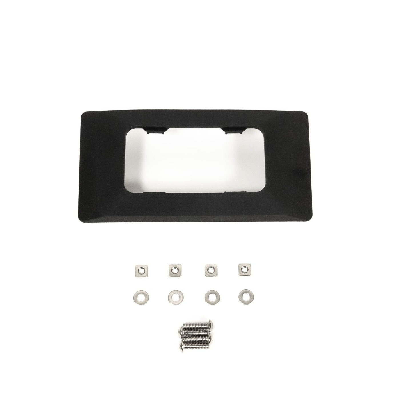 '10-23 Lexus GX460 SDHQ Built Switch-Pros SP-9100 Overhead Keypad Mount display of included parts and hardware