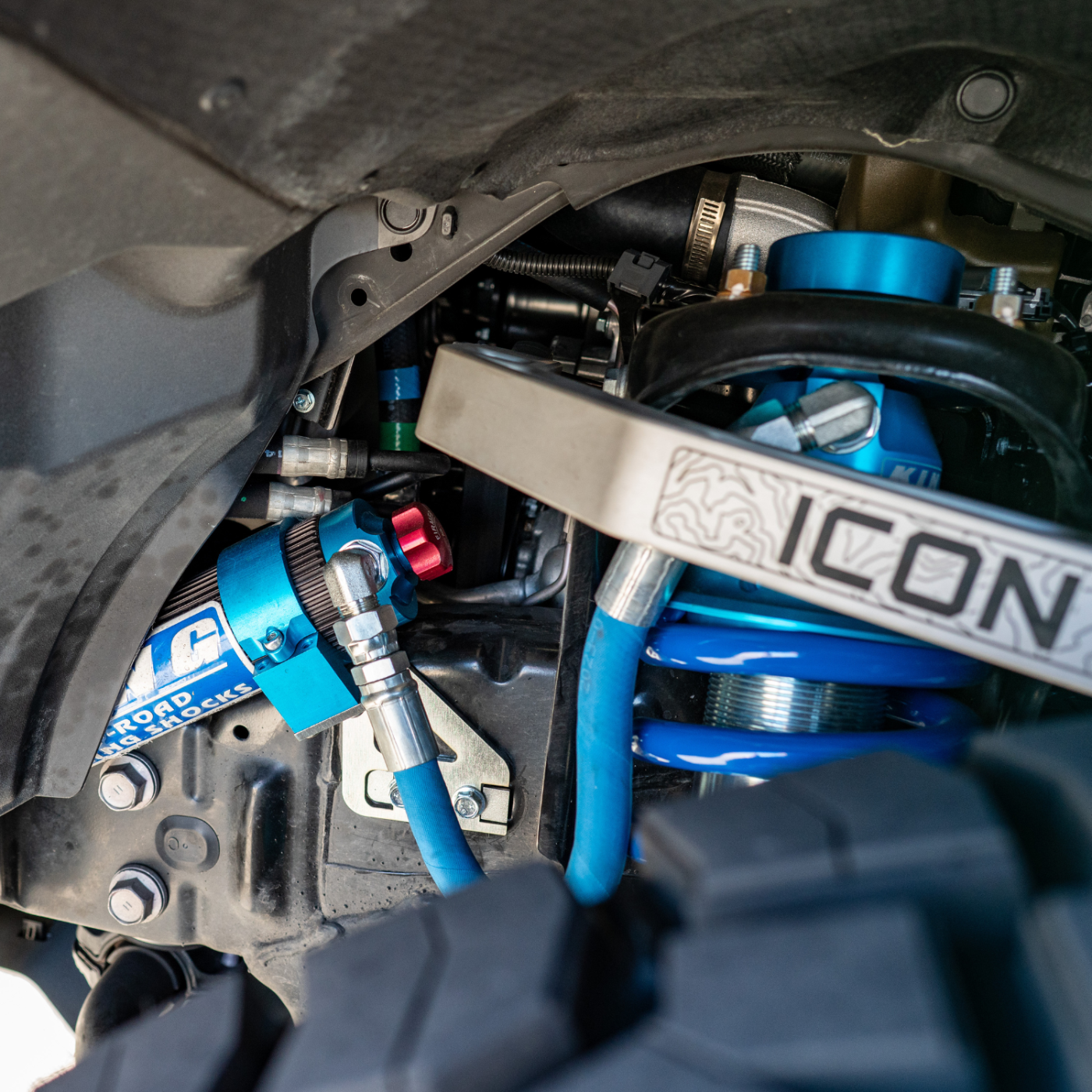 '24+ Lexus GX550 Overtrail Edition Complete King Shock Package Front View