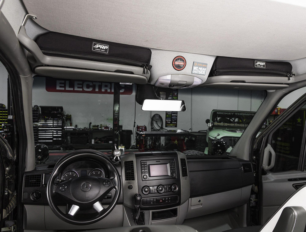 PRP Overhead Shelf Bags for 2006-2018 Mercedes Sprinter Van (Pair)