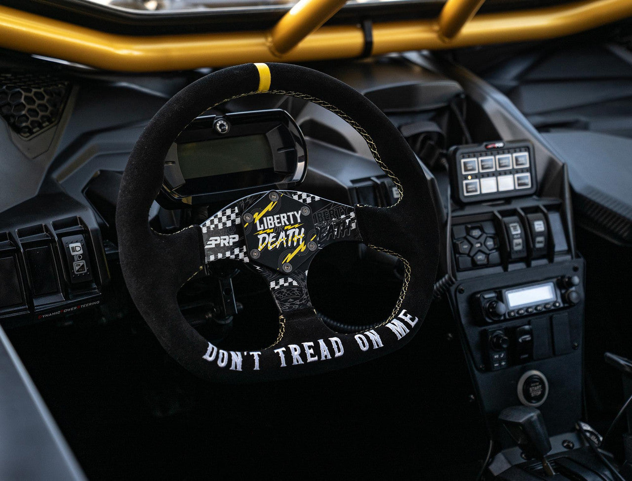 PRP Steering Wheel Center Cap (Liberty or Death)