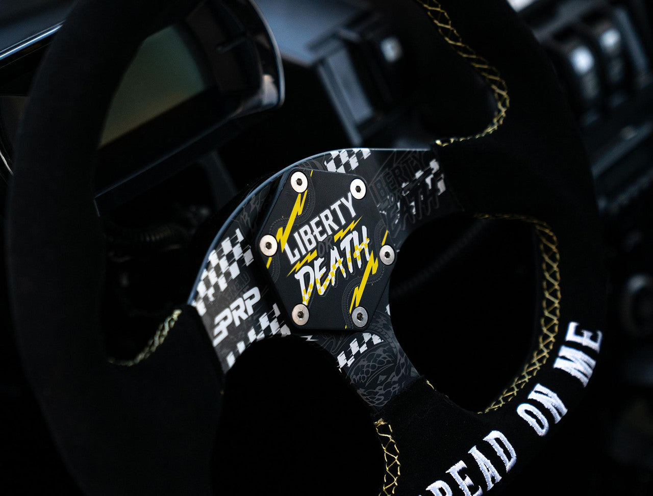 PRP Steering Wheel Center Cap (Liberty or Death)