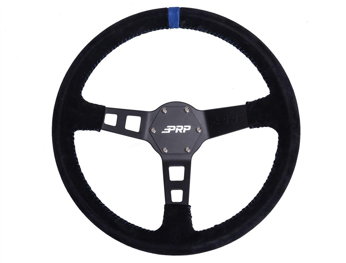 PRP Deep Dish Suede Steering Wheel