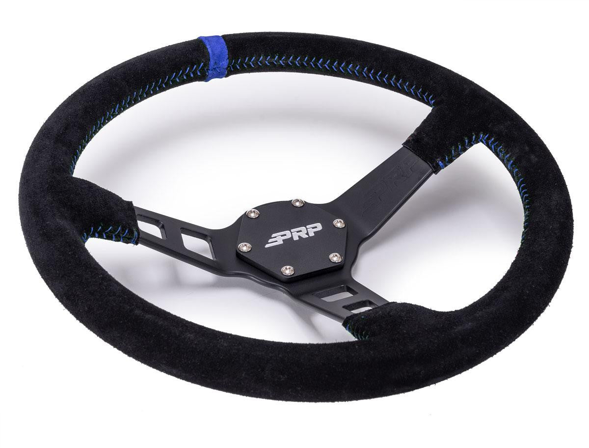 PRP Deep Dish Suede Steering Wheel