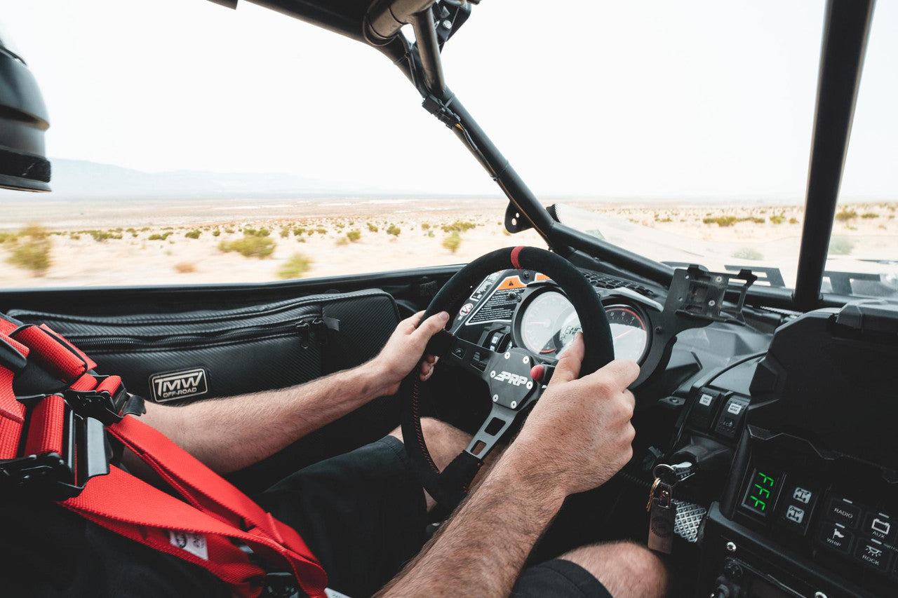 PRP Deep Dish Suede Steering Wheel