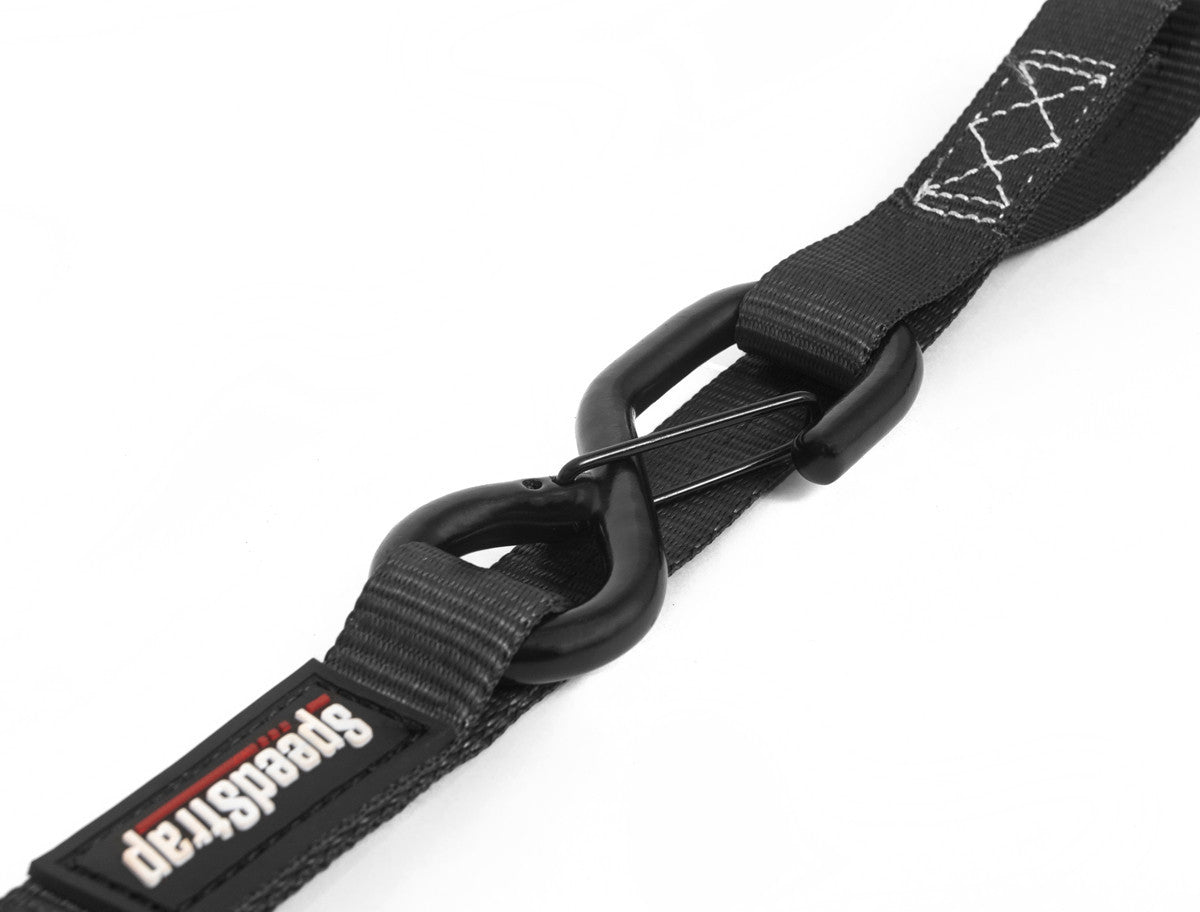 Ratchet 1 in. x 15 ft. Tie Down w/ Snap 'S' Hooks and Soft Tie