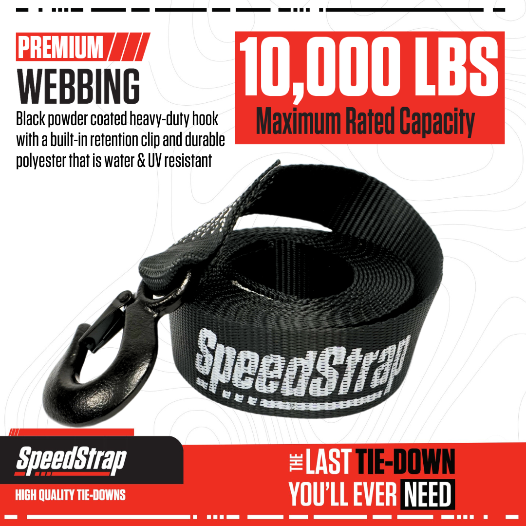 2” x 20’ Boat Winch Strap