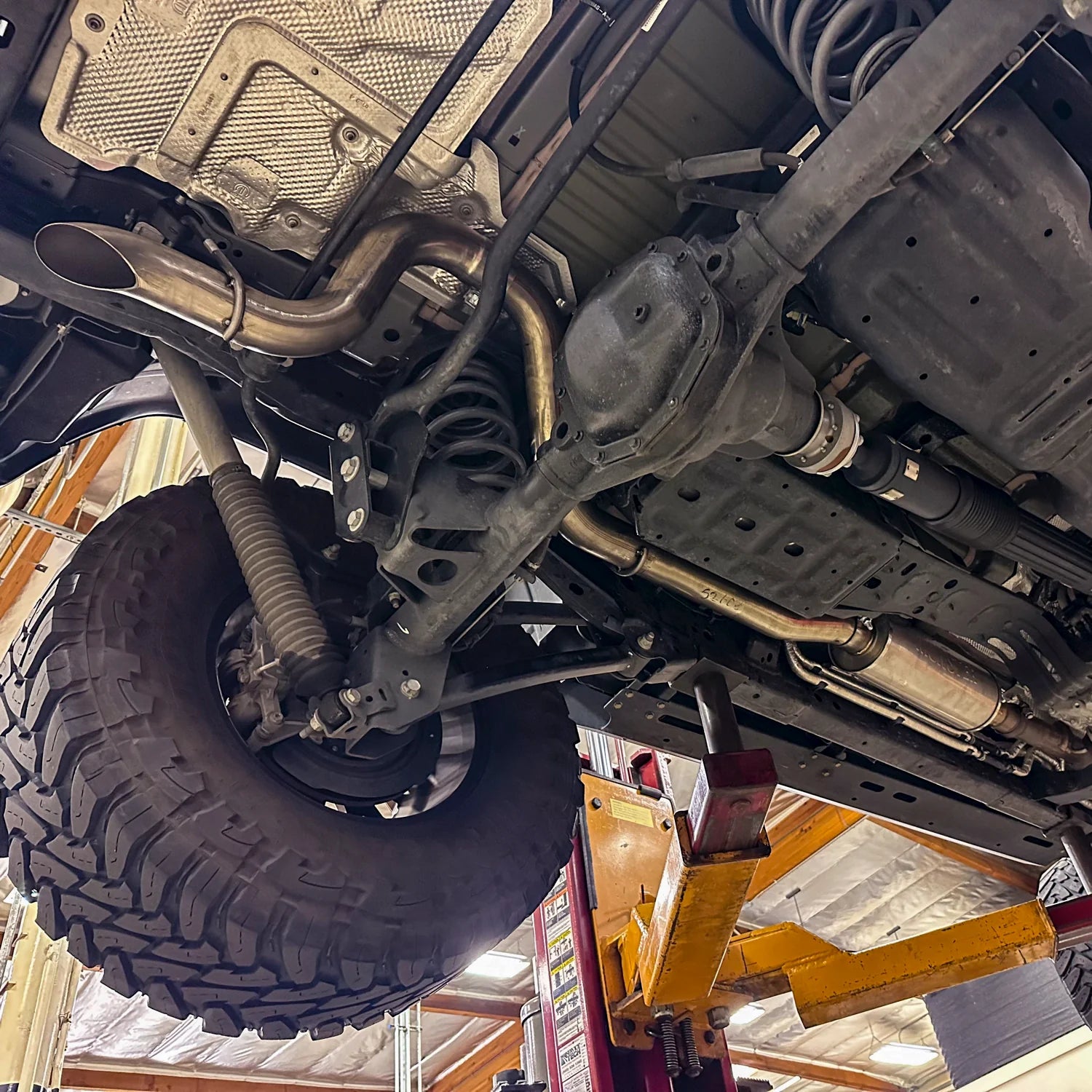 Monster Exhaust System Front View