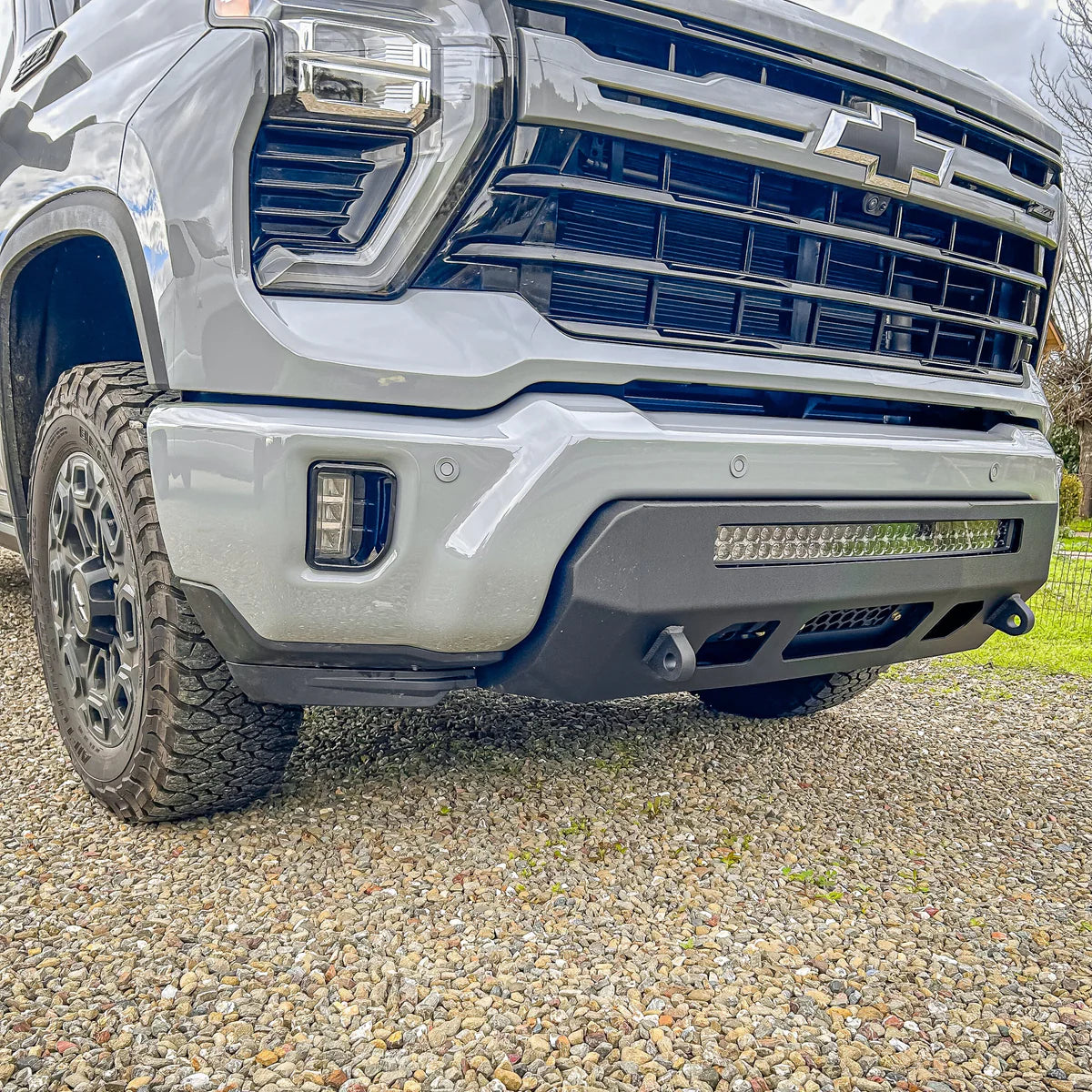 2024+ CHEVY SILVERADO 2500/3500 PROLITE FRONT BUMPER Front View