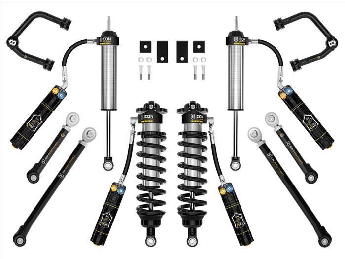 ICON 2022-2025 Toyota Tundra, 2-3.25" Lift, Stage 2, 3.0 Suspension System, Tubular, CDXS