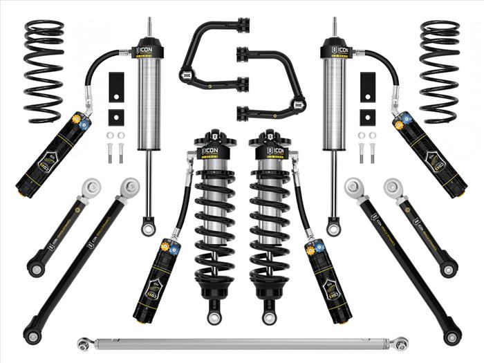 ICON 2023-2025 Toyota Sequoia, 3-4.25" Lift, Stage 2 3.0 Suspension System, Tubular, CDXS