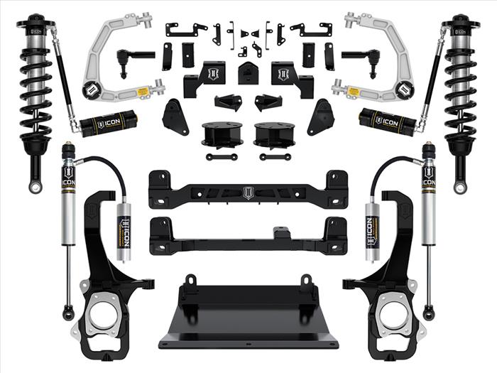 22-23 TOYOTA TUNDRA 6" STAGE 3 SUSPENSION SYSTEM BILLET/TUBULAR UCA