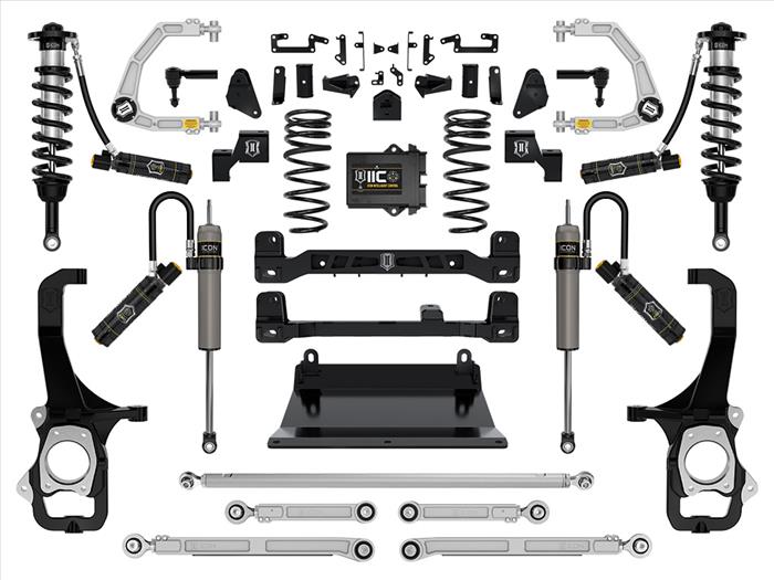 22-23 TOYOTA TUNDRA 6" STAGE 4 SUSPENSION SYSTEM BILLET/TUBULAR UCA