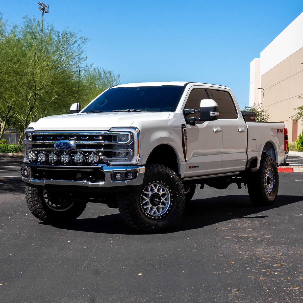 2017-2026 Ford Super Duty Light Mount "The Classic" Trophy Truck Style for 6 Round Lights