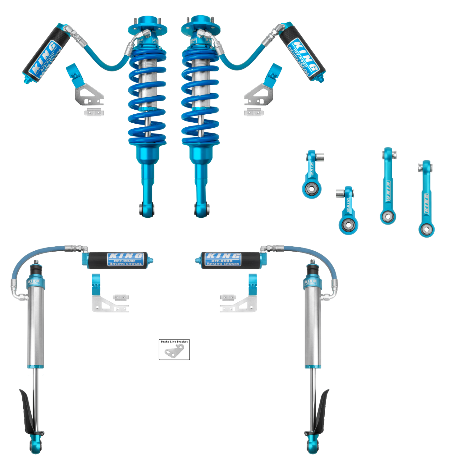 '24+ Toyota LC250/Lexus GX550 Complete King Shock Package