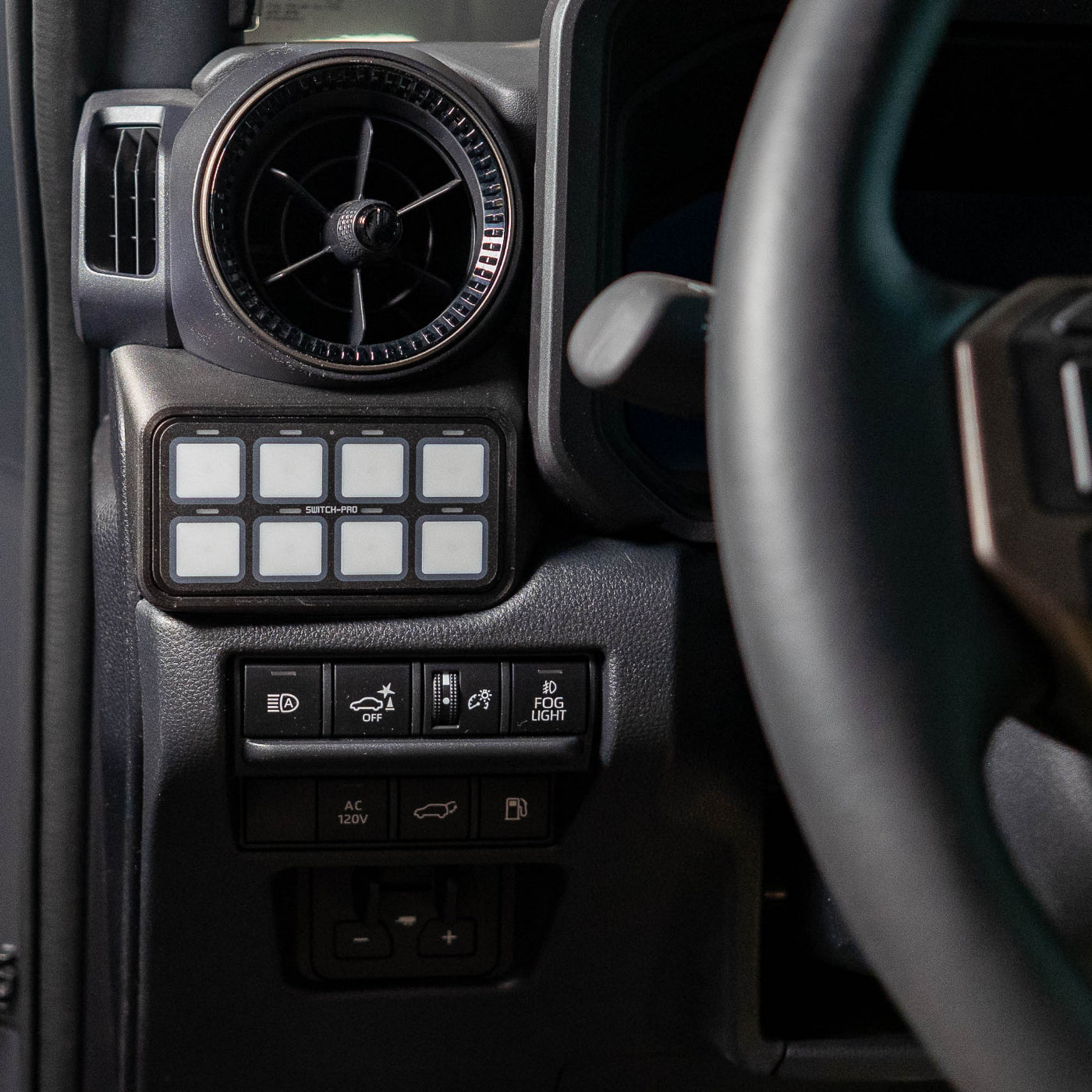 SDHQ Built '24+ LC250 Switch-Pros SP9100 Keypad Mount installed 