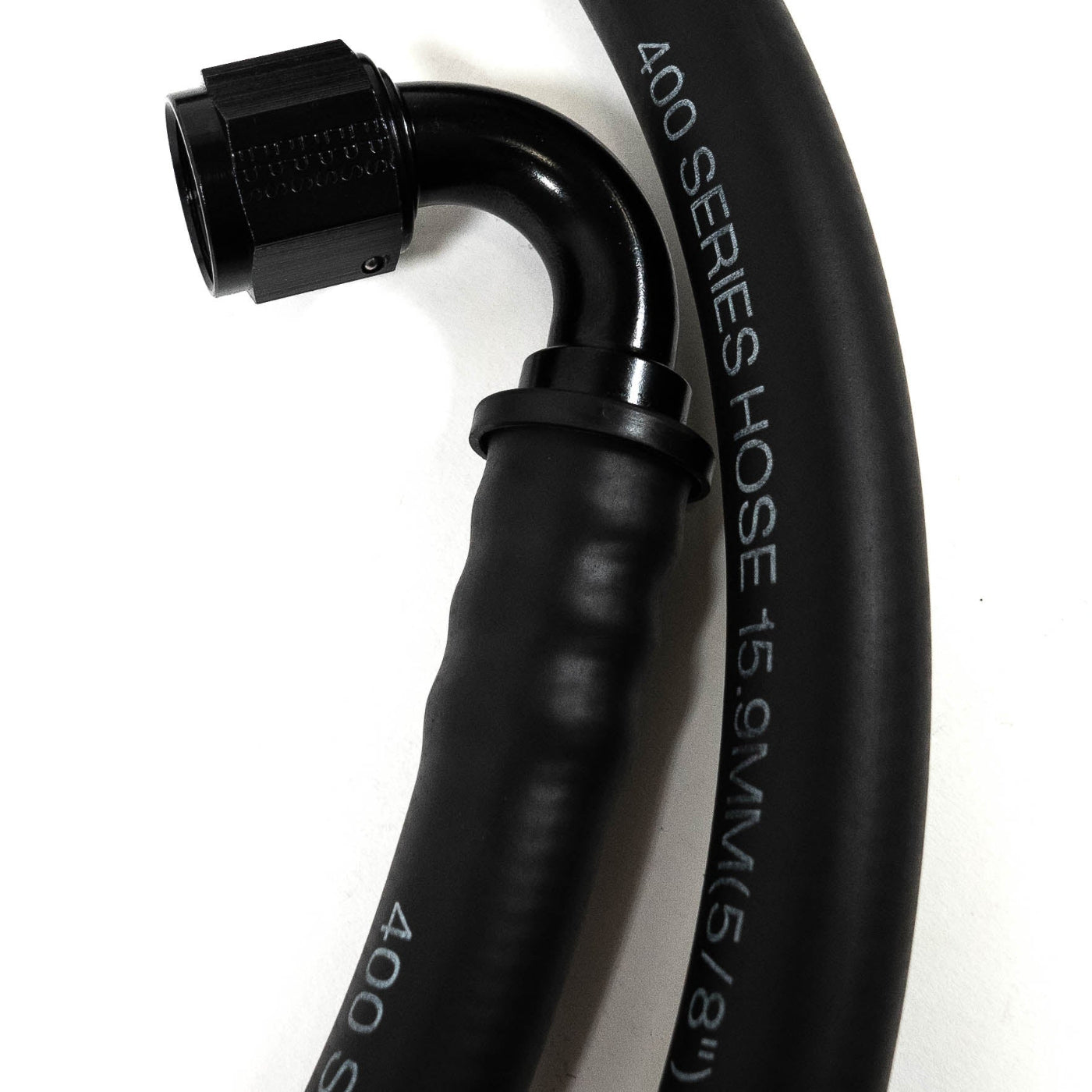 '08-21 Lexus LX570 SDHQ Built Secondary Air Pump Intake Relocation Kit display of included part - close-up 