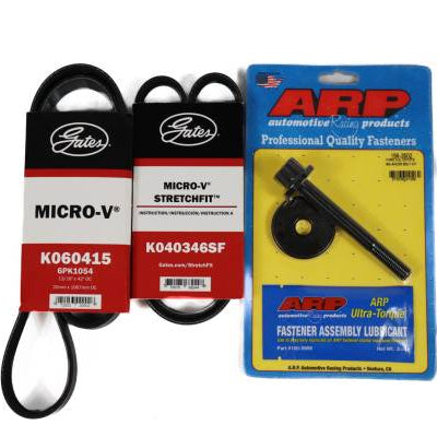 2021-2026 Ford F-150 5.0L - Whipple 10-Rib Belt System Upgrade (Whipple Supercharger Equipped) Front View