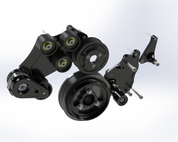 2021-2026 Ford F-150 5.0L - Whipple 10-Rib Belt System Upgrade (Whipple Supercharger Equipped)