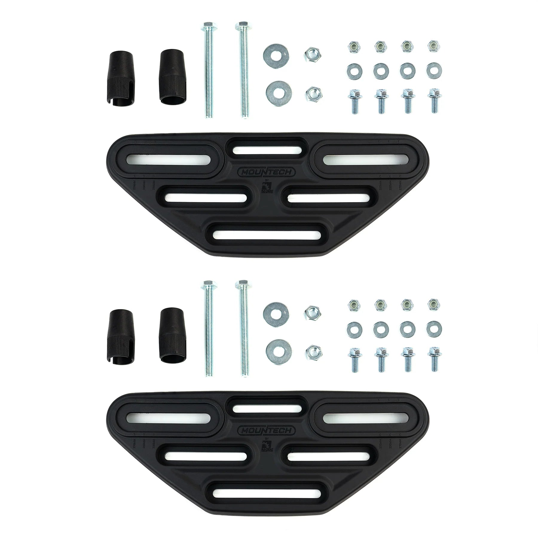 Universal Traction Board Mounts Display of Included Parts 