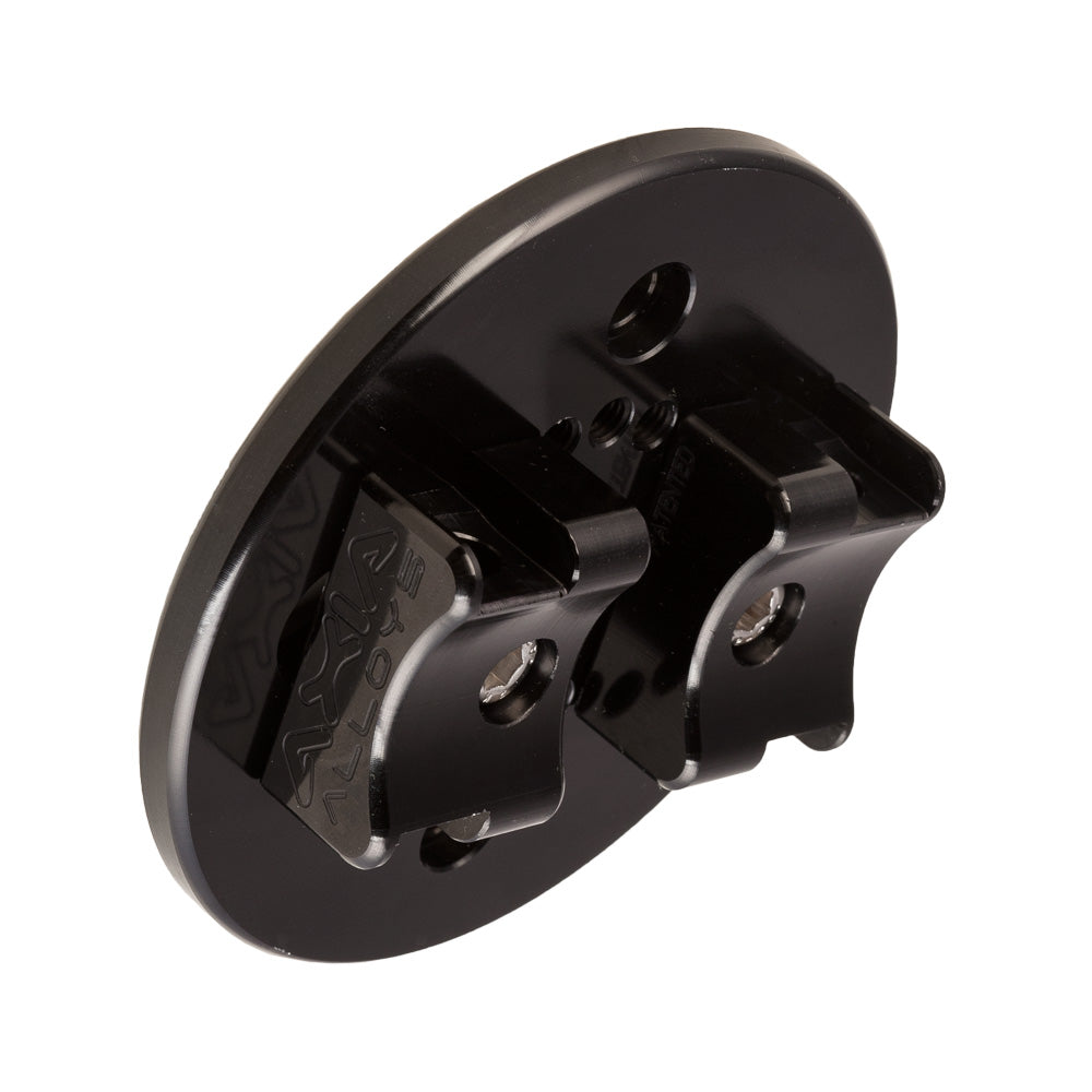 Rotopax / Fuelpax Fuel Container Mount – Adjustable Angle Front View