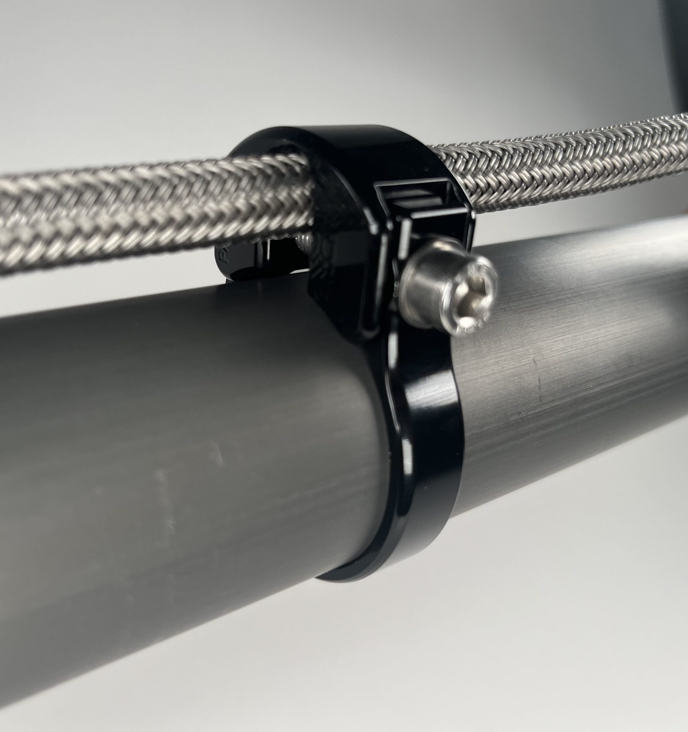 Tubing Mounted Cable / Line Router Front View