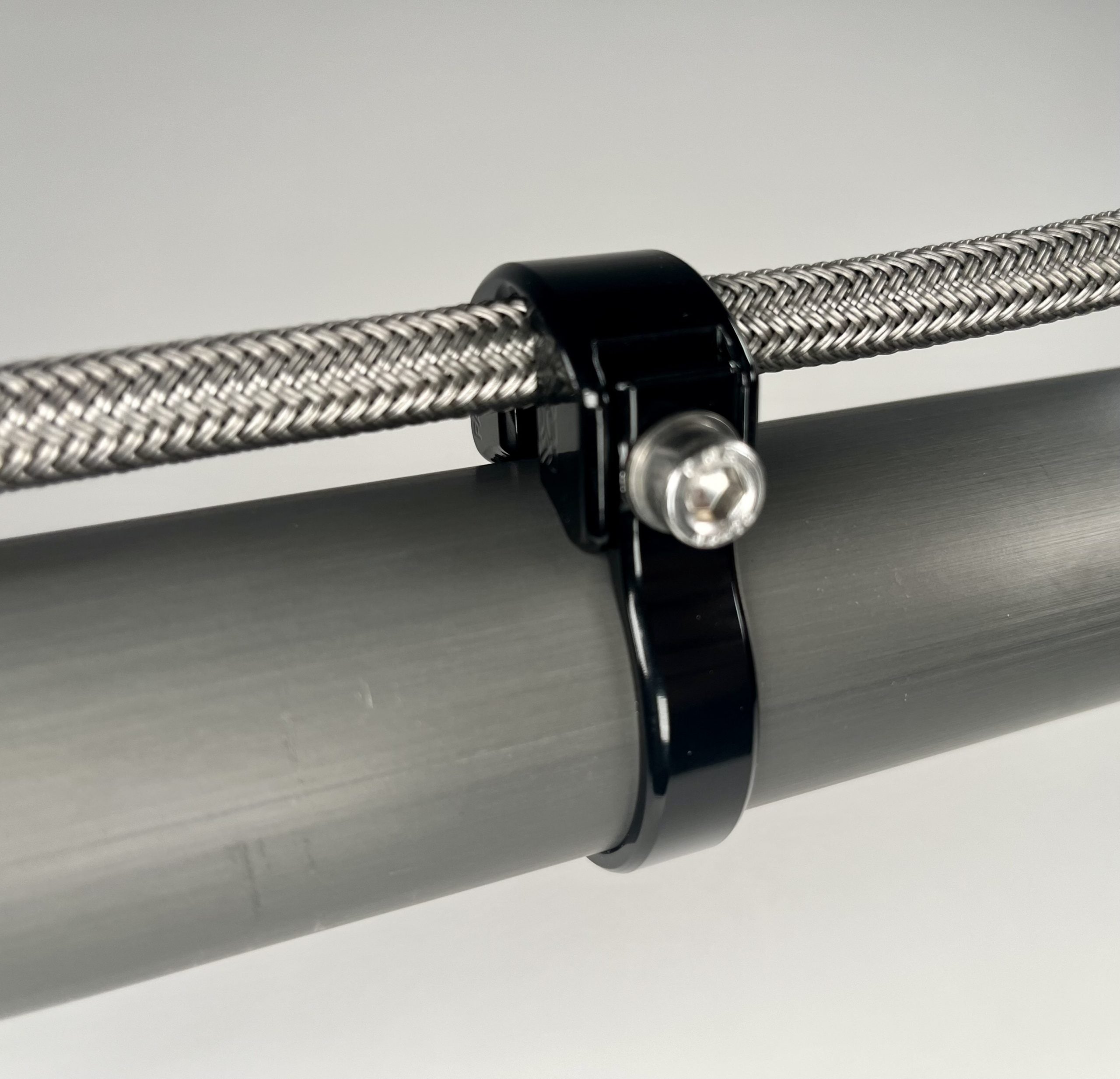 Tubing Mounted Cable / Line Router Side View