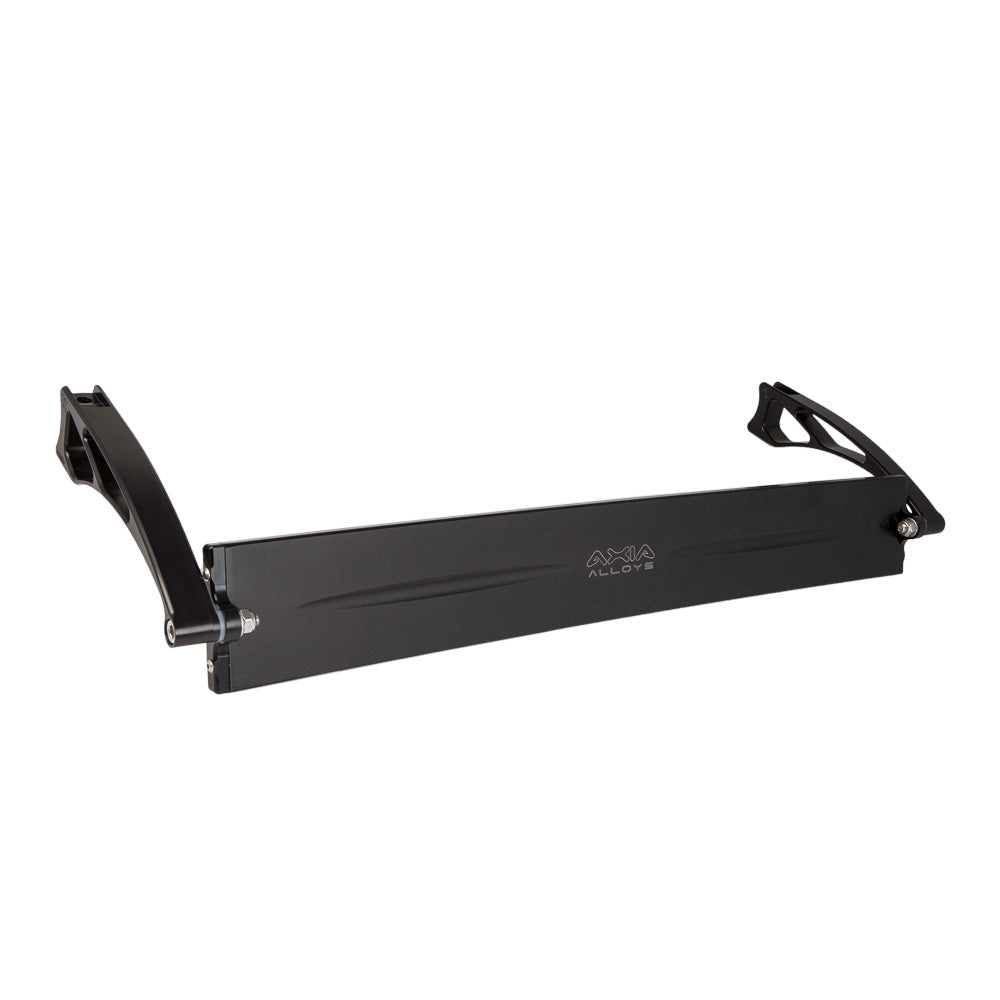 17″ Wide Panoramic Rearview Mirror – 6″ Long Arms Front View