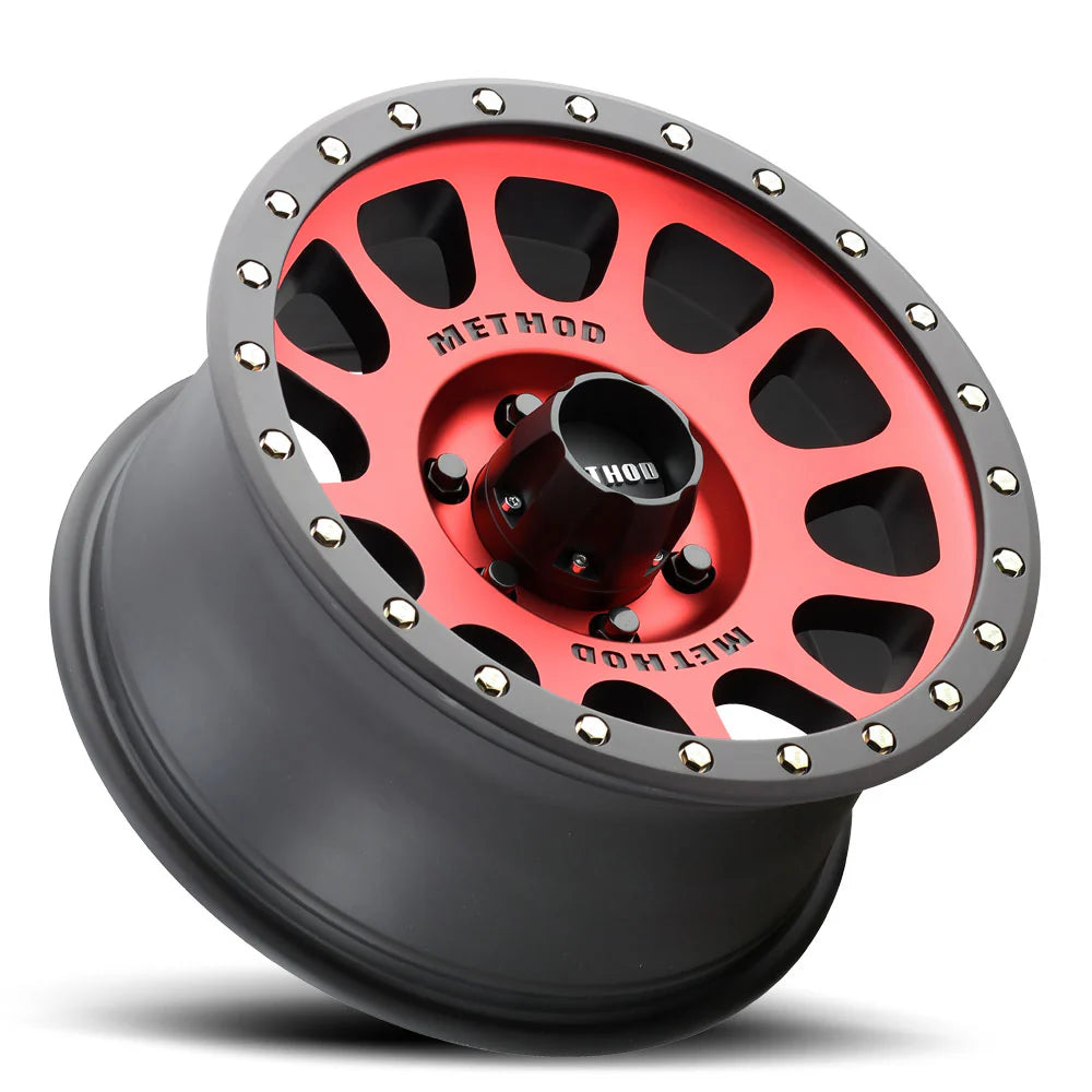 METHOD | 305 NV Red - Matte Black Lip Front View