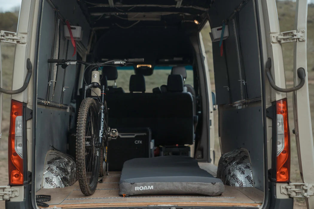 Memory Foam Mattress Front View Grey