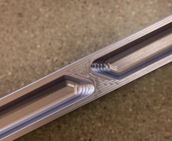 74Weld | New-Gen Toyota Billet Rear Track Bar Front View