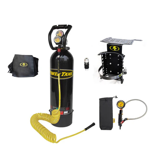 15 lb. BTS Edition Power Tank - Fits 4 Door Wranglers JKU & JLU | Gloss Black | HP250i Regulator