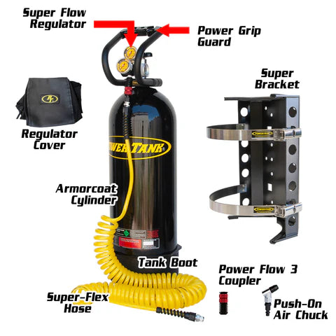 20 lb. Package A Power Tank | Super Bracket