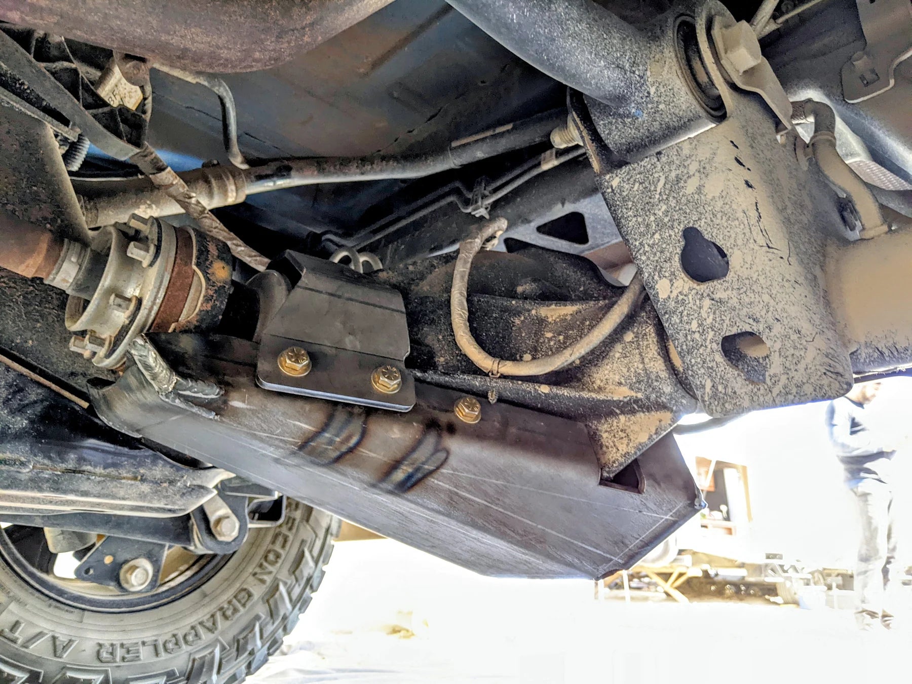 Bronco Rear Diff Skid