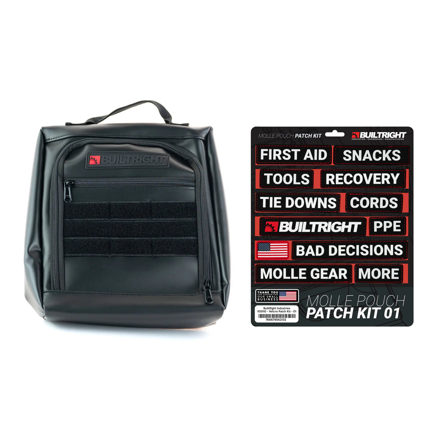 BUILTRIGHT Go Pouch Front View