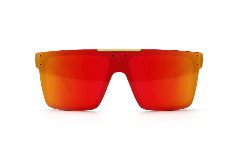 Quatro | Black Frame - Sunblast Polarized Lens Front View