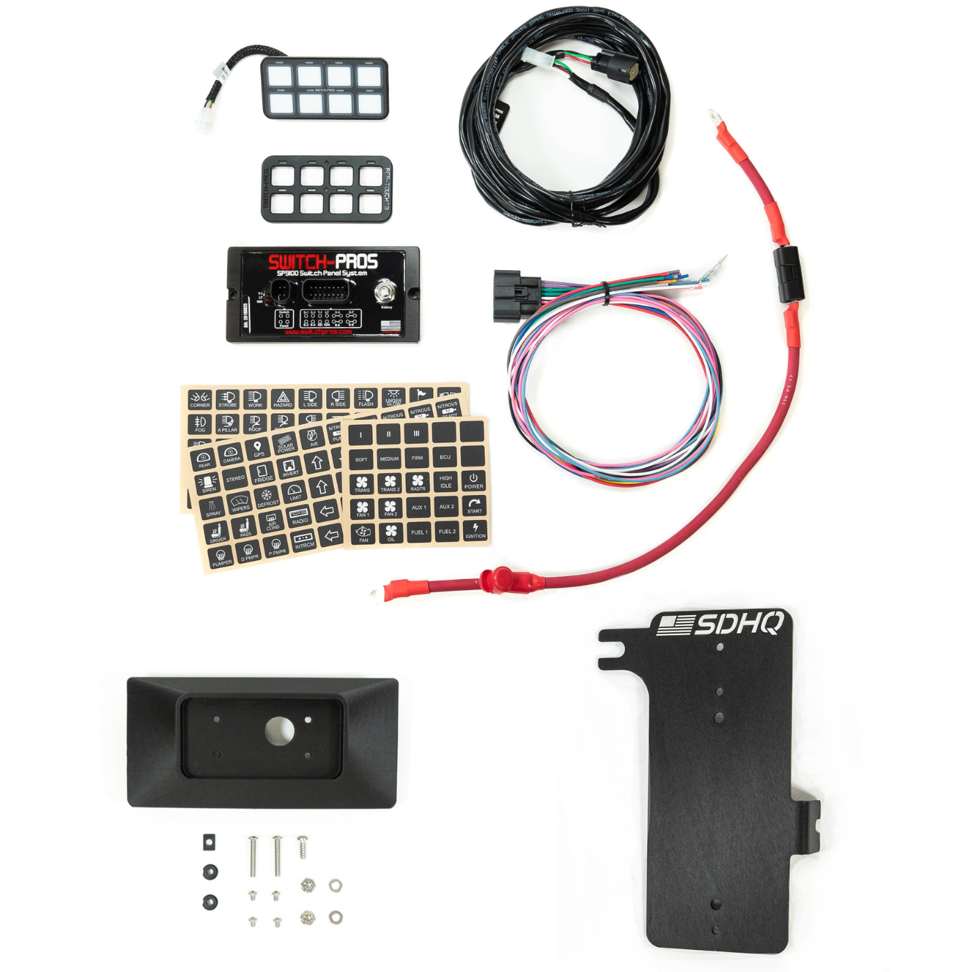 2024-2025 Ford Ranger SDHQ Built Complete Switch Pros Kit