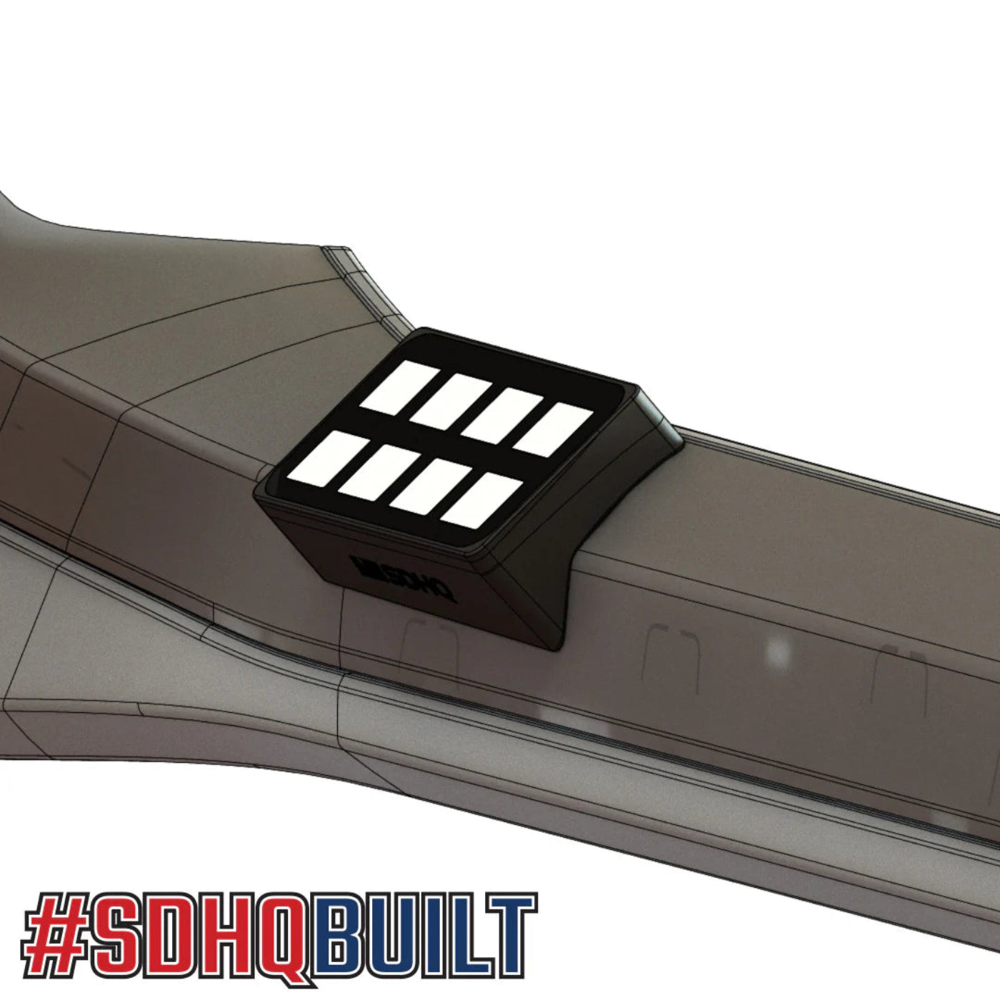 '21-24 RAPTOR COMPLETE SWITCH PROS SP9100 KIT - FLOW THROUGH CENTER CONSOLE KEYPAD MOUNT DESIGN 