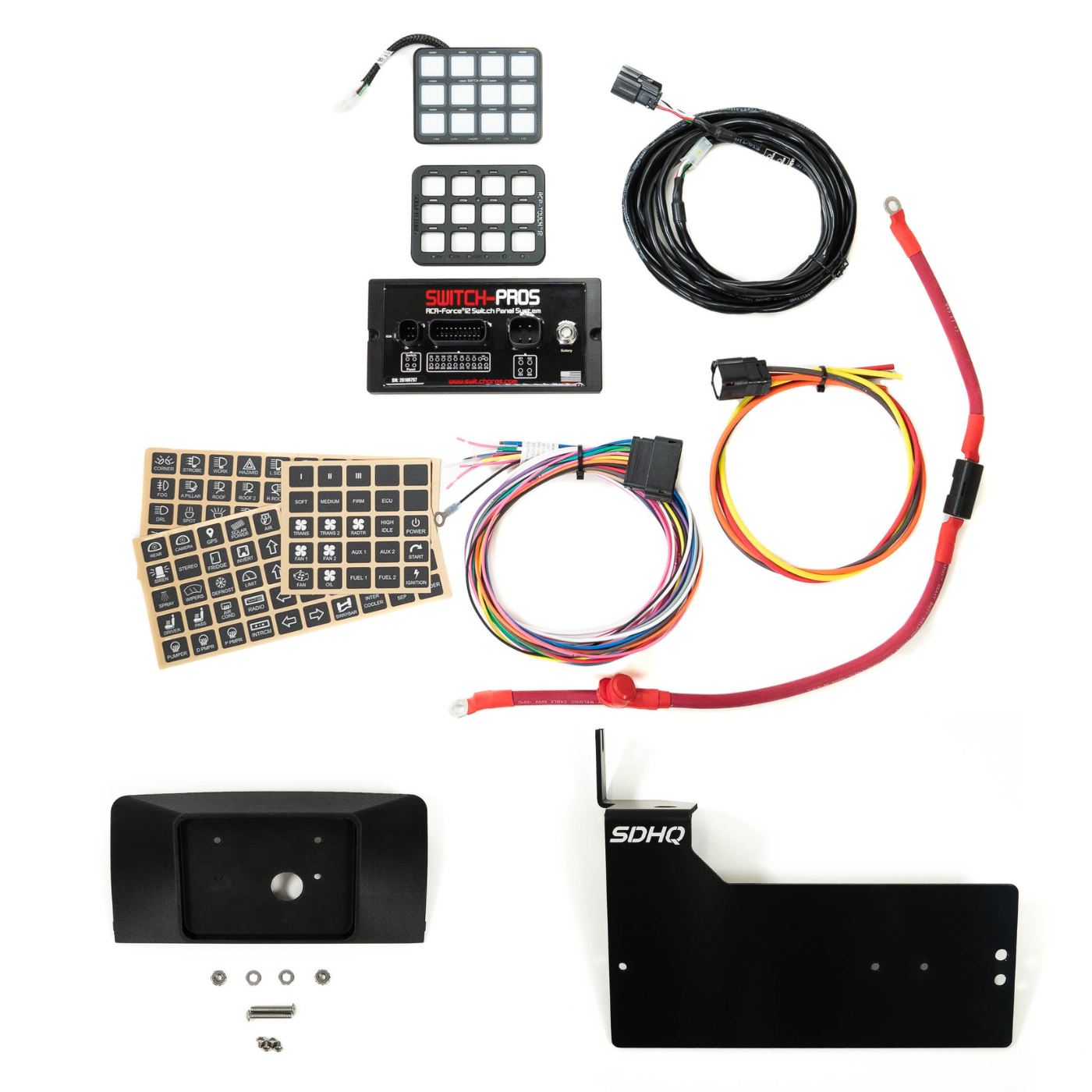2019-2026 Ram 2500/3500 SDHQ Built Complete Switch Pros Mounting Kits