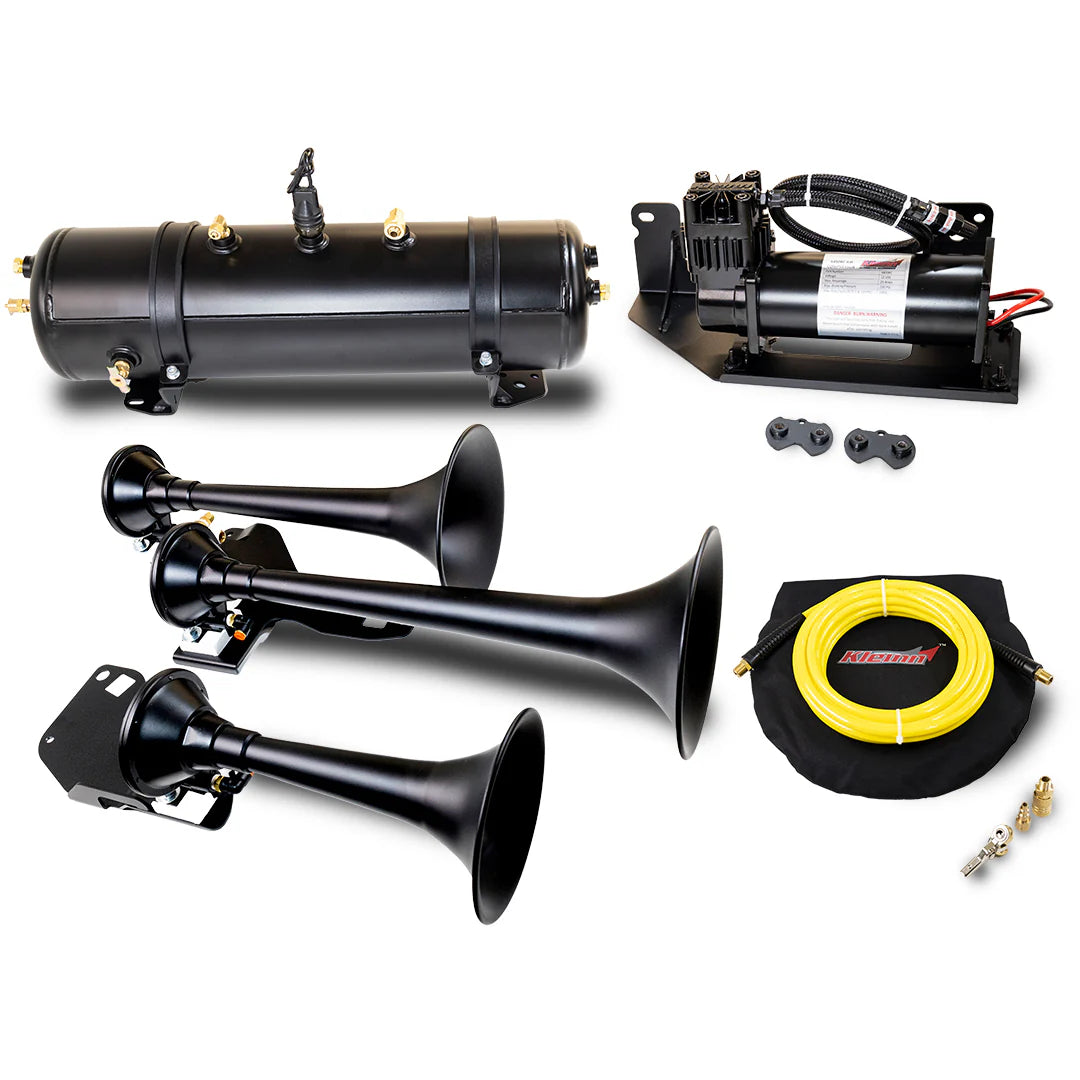 '17-24 Raptor Supercrew Direct Fit Train Horn and Onboard Air Systems