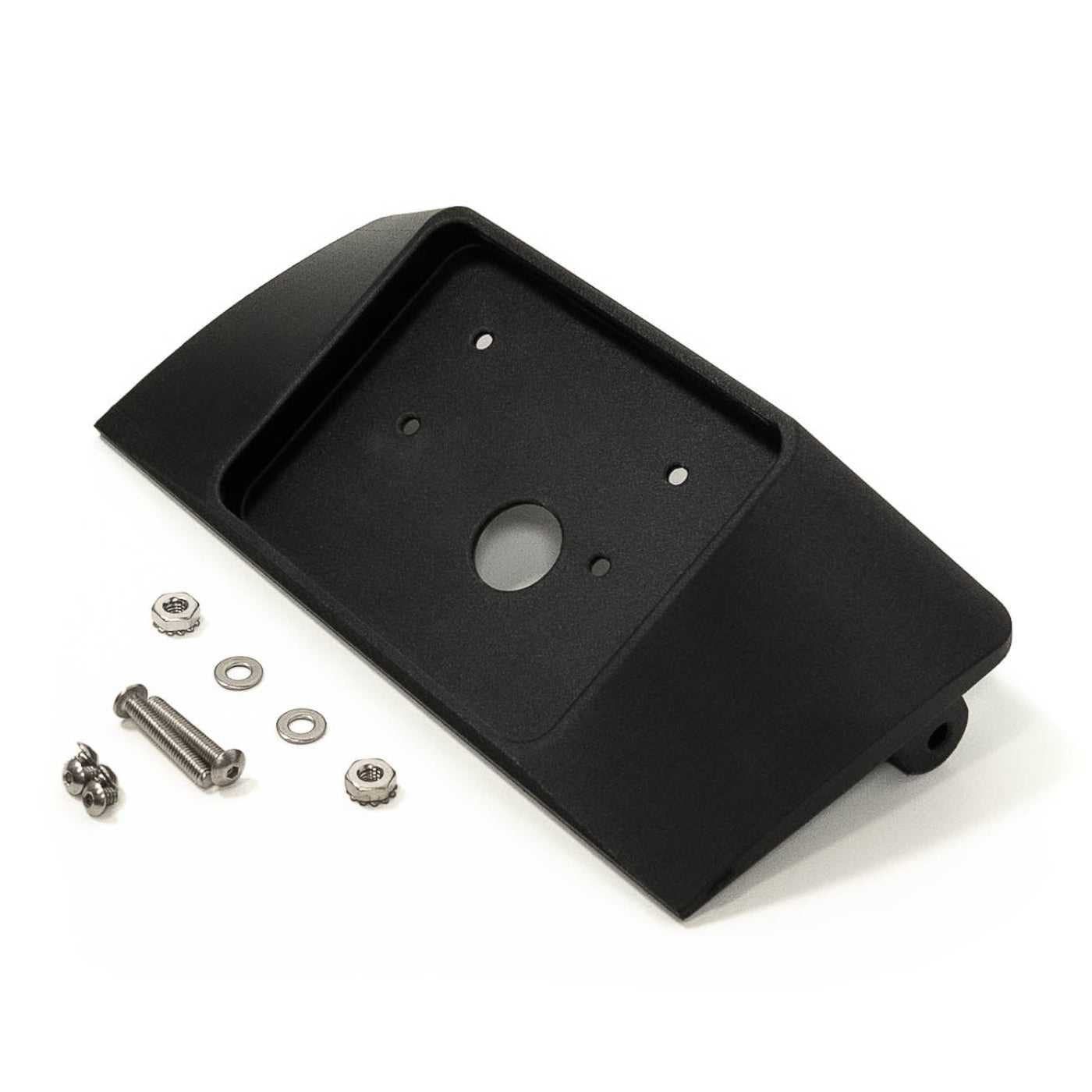 2019-2025 Ram 2500/3500 SDHQ Built 3D Printed Sunglass Keypad Mount Conversion RCR- Display of included parts and hardware 