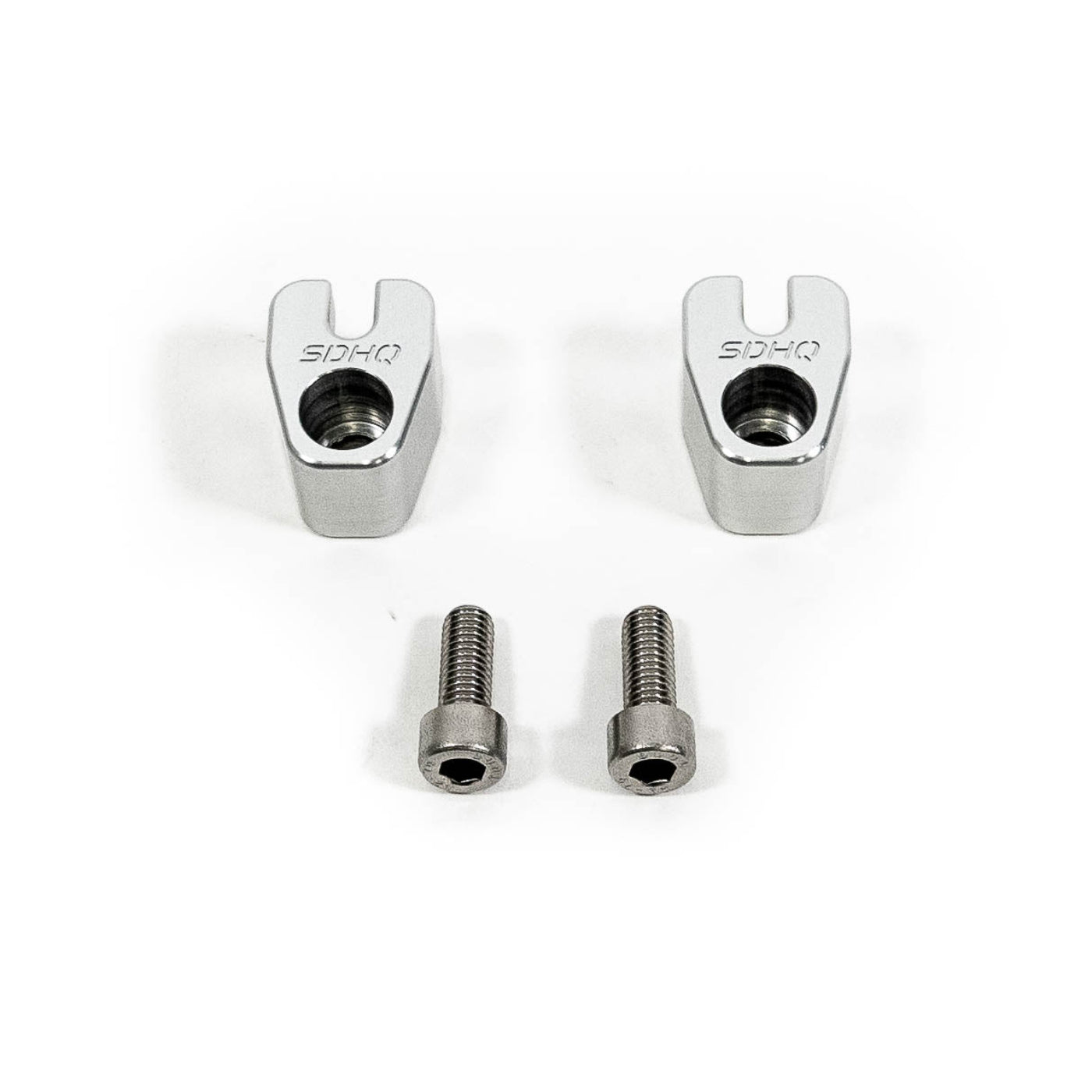 '19-24 Ram 2500/3500 SDHQ Built Billet Rear ABS Guards display of included parts and hardware 