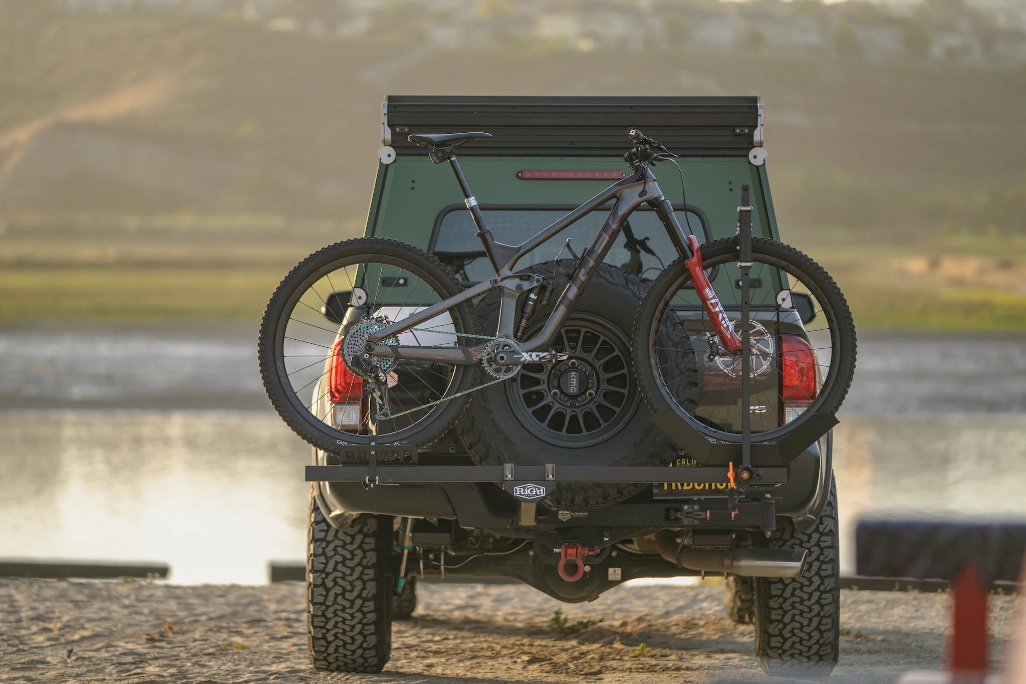 RambleRack Heavy Duty Hitch Bike Rack | RiGd Supply Front View