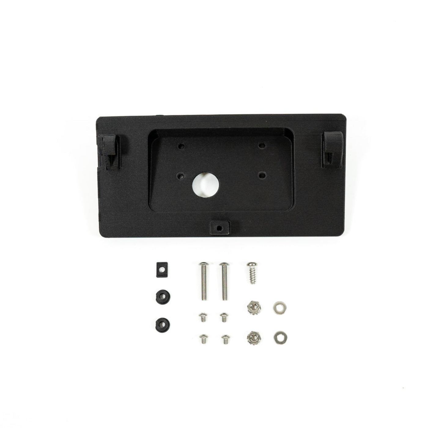 '24 Ford Ranger/Ranger Raptor Overhead RCR Switch Pros Keypad Mount display of included parts and hardware 