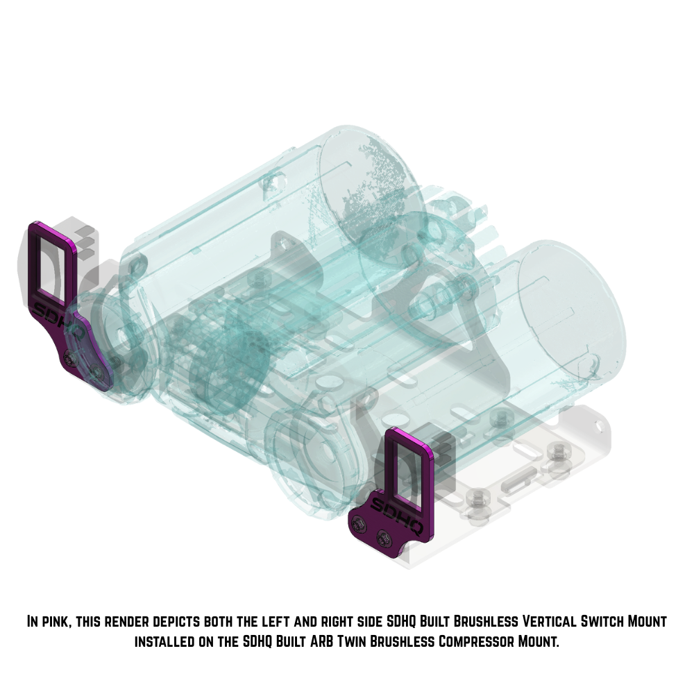 SDHQ Built ARB Brushless Vertical Switch Mount